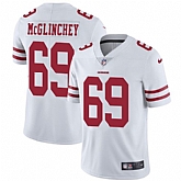 Nike Men & Women & Youth 49ers 69 Mike McGlinchey White NFL Vapor Untouchable Limited Jersey,baseball caps,new era cap wholesale,wholesale hats